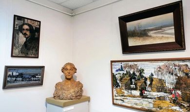 В Доме-музее А.С. Голубкиной работает выставка «Прекрасное пленяет навсегда».